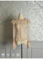 Twin Bears Gilded Reverie Blouse(2nd Pre-Order/3 Colours/Full Payment Without Shipping)